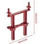 Ky-RC Metal Front Rear Body Mounts Shell Post for 1/10 RC Crawler Car TRX4 Upgrade Part