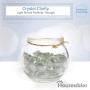 Houseables Glass Stone, Clear Marbles, Pebbles for Vases, 5 LB, 500-600 Stones, Flat Bottom, Round Top, Rocks, Bowl Filler Gems, Iridescent Decor, Decorative Centerpieces, Florist Supplies, Aquarium