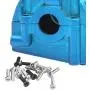 F Fityle RC Metal mUpper Lower Gearbox Housing Cover for WLTOYS 144001 1:14 RC Buggy Accessory Spare Part - Blue F Fityle RC Metal mUpper Lower Gearbox Housing Cover for WLTOYS 144001 1:14 RC Buggy Accessory Spare Part - Blue