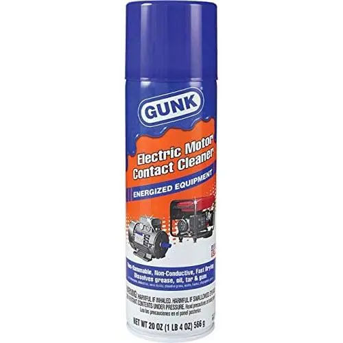 Gunk NM1 Electric Motor Contact Cleaner - 20 oz. Gunk NM1 Electric Motor Contact Cleaner - 20 oz.
