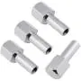 4-Pack HobbyPark 12mm Wheel Hex Drive Hubs Combiner Coupler Aluminum 20mm Offset Extension for 1/10 RC Crawler Car Parts (Blue)