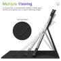 Fintie Case for iPad Air 4 10.9 Inch 2020 with Pencil Holder, Multi-Angle Viewing Cover [Supports Pencil 2nd Gen Charging] with Pocket, Auto Sleep/Wake for iPad Air 4th Generation, Black