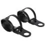 2 pcs/pair Motorbike Turn Signal Mount Bracket, Universal Indicator Fork Bracket Clamp, 30-43mm Metal Fork Relocation Clamps Brackets, Black 2 pcs/pair Motorbike Turn Signal Mount Bracket, Universal Indicator Fork Bracket Clamp, 30-43mm Metal Fork Relocation Clamps Brackets, Black