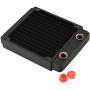 Osprey Computer Radiator Copper Water Cooling Cooler for CPU Heat Sink - Liquid Heat Exchanger Dual G1/4 Port (120mm)
