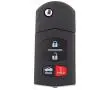 ECCPP replacement parts Uncut 315MHz Keyless Remote Head Flip Key Fob Transmitter fit for Mazda 3 5 6 CX-7 RX-8 CX-9 KPU41788