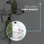 Zenna Home 2159NN Tension Pole Shower Caddy, Satin Nickel Zenna Home 2159NN Tension Pole Shower Caddy, Satin Nickel