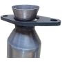 Front Catalytic Converter Exhaust Manifold Fit for 2003-2008 Pontiac Vibe & Matrix Corolla 1.8L L4(Replacement for Part Number:53717)