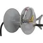 Strongway Parallel or Perpendicular Wall-Mount Garden Hose Reel - Holds 5/8in. x 150ft. Hose Strongway Parallel or Perpendicular Wall-Mount Garden Hose Reel - Holds 5/8in. x 150ft. Hose