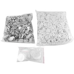 Button Parts 1000PCS 32mm DIY Blank Pin Badge Button Parts Consumables for Badge Maker Machine, 1.26inch(32mm)