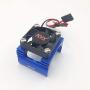 KYX Racing Alloy Heatsink with Cooling Fan for RC Crawlers 540 550 Size Motor Blue