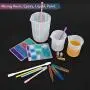 6pcs Silicone Resin Stir Sticks, Gartful Reusable Silicone Stirring Rods, Epoxy Stir Sticks Craft Tools for Mixing Resin, Paint, Liquid, Making Glitter Tumblers, Orange White & Yellow Pink Blue Purple 6pcs Silicone Resin Stir Sticks, Gartful Reusable Silicone Stirring Rods, Epoxy Stir Sticks Craft Tools for Mixing Resin, Paint, Liquid, Making Glitter Tumblers, Orange White & Yellow Pink Blue Purple