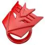 Transformers car one-Button Start Button Protective Cover Interior Modification Ignition Device Switch Metal Decorative Stickers (Red) Transformers car one-Button Start Button Protective Cover Interior Modification Ignition Device Switch Metal Decorative Stickers (Red)