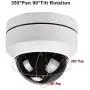 Eversecu Mini PTZ Camera RS485 HD Analog 1080P 4X Zoom(2.8-12mm) 65ft IR Distance Outdoor High Speed Dome Camera IP66 Weatherproof Full Metal Vandalproof PTZ Camera Eversecu Mini PTZ Camera RS485 HD Analog 1080P 4X Zoom(2.8-12mm) 65ft IR Distance Outdoor High Speed Dome Camera IP66 Weatherproof Full Metal Vandalproof PTZ Camera
