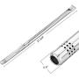 Votenli S47E(4-Pack) Repair Kit Replacement for Charbroil 463361017, 463673517, 463673017, 463376018P2, 463376117, 463275517, 463377117, 463673617, 463377017, 463347017, Grill Burner, Heat Plate