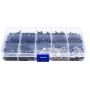 FPVDrone RC Car Screws Kits M3/M4/E Buckle/Shell Buckle/Screw Nuts/Hex Screws/Plugs RC Repair Tool Kit for HSP/Wltoys/Traxxa Scale RC Cars(500PCS)
