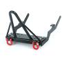 LCX 1/10th RC Crawler Car CNC Machined Metal Front Bumper for Axial Capra Unlimited Trail Buggy UTB, Upgrades Parts Accessories