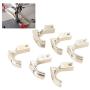 Industrial Sewing Machine Parts Rope Presser Foot P69LH 1/8''(3.2mm) Hemmer Foot(Original Quality) Jeans Leg Curl