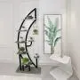 Flower Plant Stand Indoor Pots Stander Display Iron MetalDecorative Plant Holder Pots Holder Shelf Flower Rack Multifunctional Shelf Unit Storage Rack Outdoor Indoor for Living Room Garden (1, Black) Flower Plant Stand Indoor Pots Stander Display Iron MetalDecorative Plant Holder Pots Holder Shelf Flower Rack Multifunctional Shelf Unit Storage Rack Outdoor Indoor for Living Room Garden (1, Black)