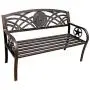 Leigh Country TX 93545 Texas State Seal Metal Bench Leigh Country TX 93545 Texas State Seal Metal Bench