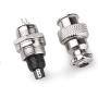 DIYhz GX12 3 Pins Panel Metal Mount Circular Metal Aviation Connector Adapter Male Female Plug Socket with Waterproof Cap (5 Pcs)