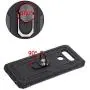 SWP for LG K51 Case,LG Reflect Case,LG Q51 Case,Dual Layer Shock-Absorption Armor Cover,Full-Body Protective Case with Metal Ring Holder Kickstand for LG K51 (Black)