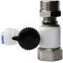 iSpring AFW43 Systems Feed Adapter, Fits 1/2'' NPT and 3/8'' COMP, Cold Water Supply Valve