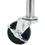 Seville Classics SHE24004 Steel Wire Shelving System Casters, 3'' Diameter, Set of 4