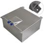 labwork Polished Aluminum 15 Gallon Racing Drift Fuel Cell Tank+Level Sender
