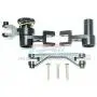 GPM for Traxxas Unlimited Desert Racer 4X4 (#85076-4) Upgrade Parts Aluminum Steering Assembly - 1 Set Black