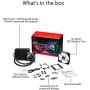 ROG Strix LC 120 RGB, Cooler CPU All-in-one ROG, with addressable RGB Lighting, Aura sync, NCVM Pump Coating and ROG Radiator Fan