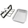 Stanbroil 7515 Aluminum Gas Grill Catch Pan and Holder Grease Collection Pan Replacement for Weber Genesis 1000-5500, Genesis Silver/Gold/Platinum, Genesis II Series, Platinum I/II, and Summit Grills Stanbroil 7515 Aluminum Gas Grill Catch Pan and Holder Grease Collection Pan Replacement for Weber Genesis 1000-5500, Genesis Silver/Gold/Platinum, Genesis II Series, Platinum I/II, and Summit Grills