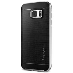 Spigen Neo Hybrid Designed for Samsung Galaxy S7 Edge Case (2016) - Satin Silver