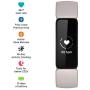 Fitbit Inspire 2 Health & Fitness Tracker with a Free 1-Year Fitbit Premium Trial, 24/7 Heart Rate, Black/White, One Size (S & L Bands Included)