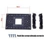 AM4 mounting Bracket CPU Socket Mount Cool Fan Heatsink Bracket Dock Base for AMD AM4 B350 X370 A320 X470 (1-Pack)