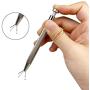 TANJIN Jewelry Gemstone Pick Up Holder Tool 4 Prongs Diamond Claw Tweezers Parts Beads