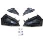 Lower Half Door Inserts Panels Polaris 2014+ RZR XP 1000 2015+ RZR S 900 2015+ RZR XC 2016+ RZR S 1000 2016+ RZR XP Turbo Turbo S HIGHLIFTER