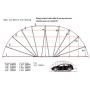 Ikuby Medium Carport, Car Shelter, Car Canopy, Car Garage, Car shed, Car House, Car Park, Foldable, Retractable, Lockable, Durable Shelter