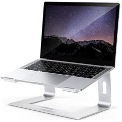 Laptop Stand for desk, Detachable Laptop Riser Notebook Holder Stand Ergonomic Aluminum Laptop Mount Computer Stand, Compatible with MacBook Air Pro, Dell XPS, Lenovo More 10-18'' Laptops