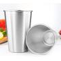Stainless Steel Cups, Kereda Sippy Cup For Kids/Adults 16oz With Silicone Sleeves, Lids And Straws, Bpa Free Premium Metal Drinking Glasses (Pack Of 5)