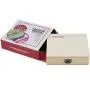 AmScope PS25 Prepared Microscope Slide Set for Basic Biological Science Education, 25 Slides, Includes Fitted Wooden Case Brown