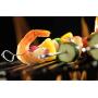 Grillers Choice Kabob Skewers, Set of 14, 15'' Shish Kabob Skewers for Grilling. Made with Type 440 Stainless Steel, The Highest Grade of Stainless Steel. Strong Metal skewers.