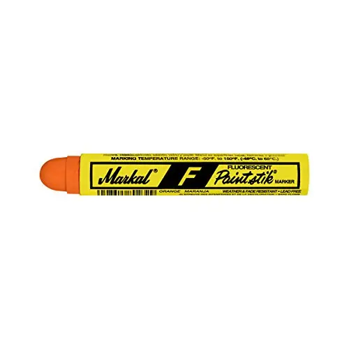 Markal 82834 F Paintstik - Rough Surfaces Solid Paint Marker, Flourescent Orange (Pack of 12) Markal 82834 F Paintstik - Rough Surfaces Solid Paint Marker, Flourescent Orange (Pack of 12)