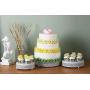 VILAVITA 3-Piece Cake Stand Set Round Metal Cake Stands Dessert Display Cupcake Stands, White VILAVITA 3-Piece Cake Stand Set Round Metal Cake Stands Dessert Display Cupcake Stands, White