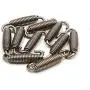 uxcell 10pcs Silver Tone Motorcycle Exhaust Pipe Muffler Springs Swivel Hooks uxcell 10pcs Silver Tone Motorcycle Exhaust Pipe Muffler Springs Swivel Hooks