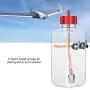 SUNWOW RC Engine Gas Fuel Tank, Remote Control Model Accessory Parts Transparent Plastic Fuel Tank for RC Airplane(300ml(15-26ccFor Aircraft)) SUNWOW RC Engine Gas Fuel Tank, Remote Control Model Accessory Parts Transparent Plastic Fuel Tank for RC Airplane(300ml(15-26ccFor Aircraft))