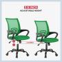 Ergonomic Office Chair Cheap Desk Chair Mesh Executive Computer Chair Lumbar Support for Women&Men, Green