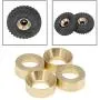 Tongina Pack of 4 1/24 RC Metal Wheel Rims Hubs for Axial SCX24 AXI90081 ,Crawler, Upgrade Parts Tongina Pack of 4 1/24 RC Metal Wheel Rims Hubs for Axial SCX24 AXI90081 ,Crawler, Upgrade Parts