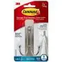 Command Large Double Bath Hook, Satin Nickel, 1-Hook, 1-Large Water-Resistant Strip, Organize Damage-Free Command Large Double Bath Hook, Satin Nickel, 1-Hook, 1-Large Water-Resistant Strip, Organize Damage-Free