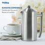 Frieling USA Double-Walled Stainless-Steel French Press Coffee Maker, Brushed, 17 Ounces