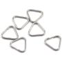 HITHUT 6pcs Camera Eyelet Ring Split Ring Lug Ring Triangle Strap Ring Hook for DSLR RF Mirrorless Camera (Stainless Steel)